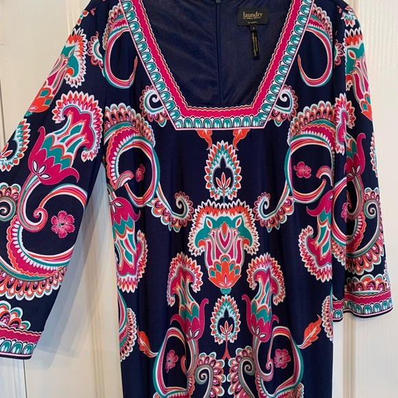 Laundry by Shelli Segal LA - Paisley Dress - Size 4 - Worn Once - Picture 4 of 10